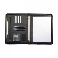 A4 business folder "Vermonti" Plus with calculator & ring holder